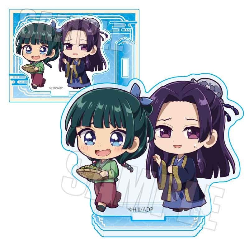 (Goods - Acrylic Stand) The Apothecary Diaries Tekutoko Mini Stand Maomao & Jinshi