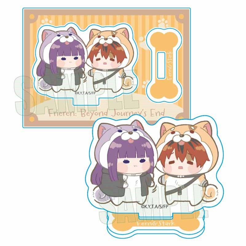 (Goods - Acrylic Stand) Frieren: Beyond Journey's End Mofumania Mini Stand Fern & Stark