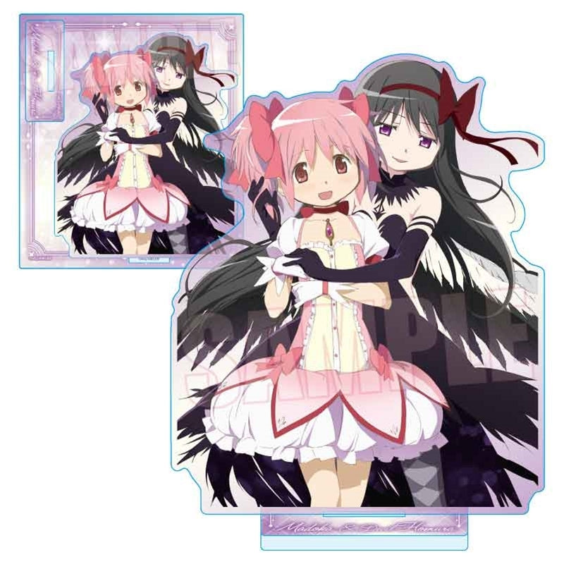 (Goods - Acrylic Stand) Puella Magi Madoka Magica the Movie [New Edition]: Rebellion Acrylic Stand Madoka Kaname & Homura Akemi