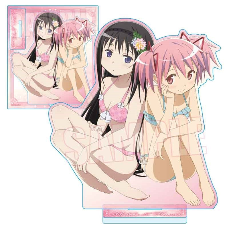 (Goods - Acrylic Stand) Puella Magi Madoka Magica the Movie [New Edition]: Rebellion Acrylic Stand Madoka Kaname & Homura Akemi