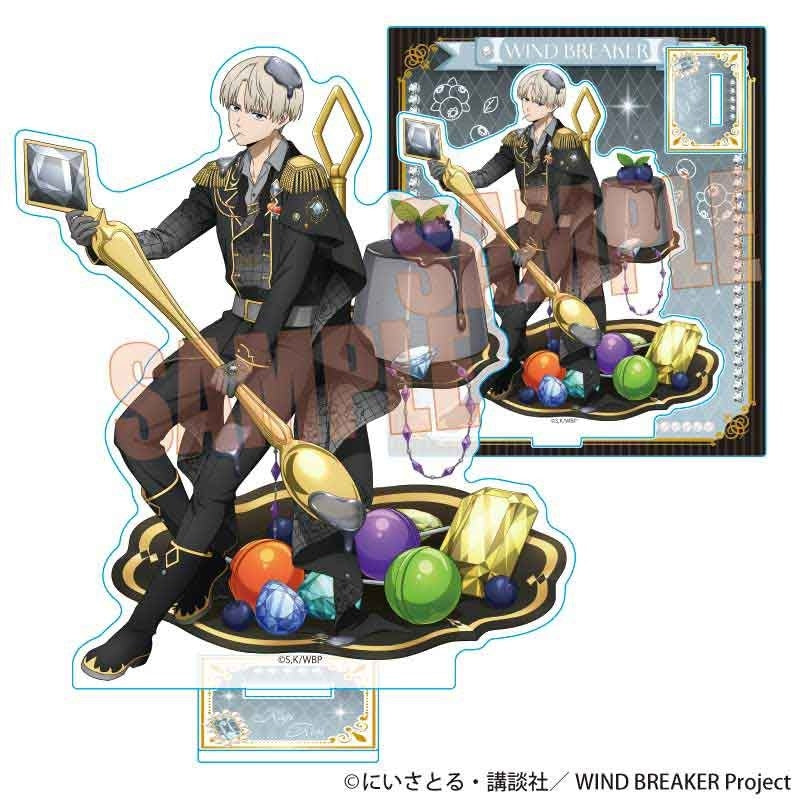 (Goods - Stand Pop) WIND BREAKER Acrylic Stand Ren Kaji (Dolce)