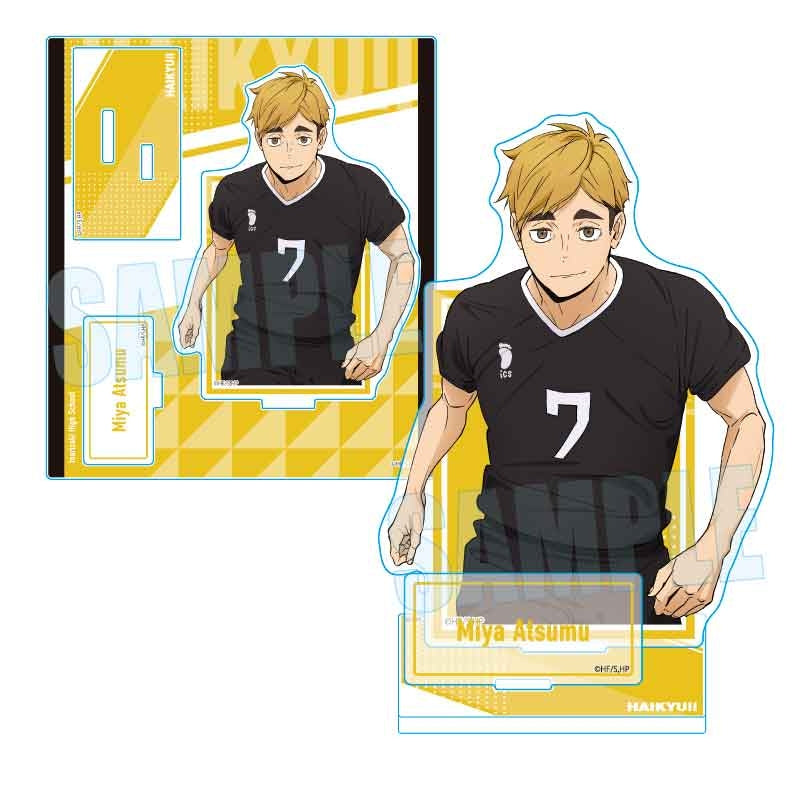 (Goods - Acrylic Stand) Anime Haikyu!! Acrylic Stand Atsumu Miya (10th Anniversary Event Visual)