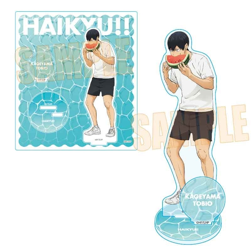 (Goods - Acrylic Stand) Haikyu!! Anime Acrylic Stand Tobio Kageyama (Watermelon)