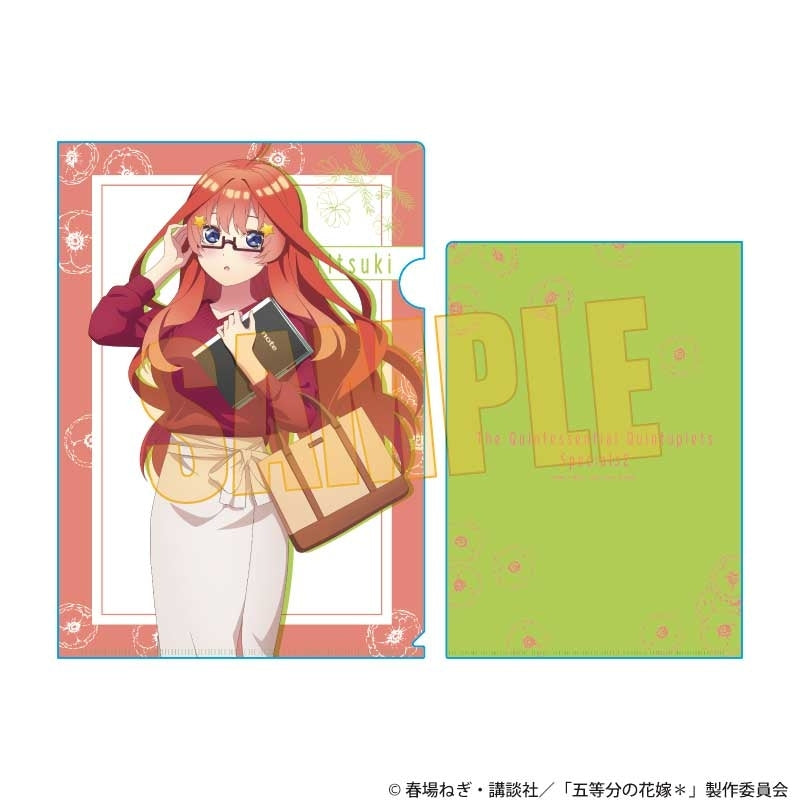 (Goods - Clear File) The Quintessential Quintuplets＊ Clear File Itsuki Nakano Still Together 5 Years Later ver. (animate Advance Sales)