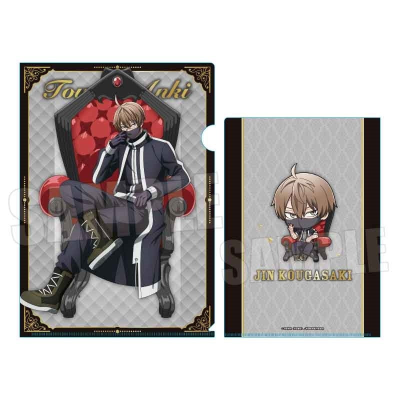 (Goods - Clear File) Tougen Anki Clear File Jin Kougasaki (Throne)