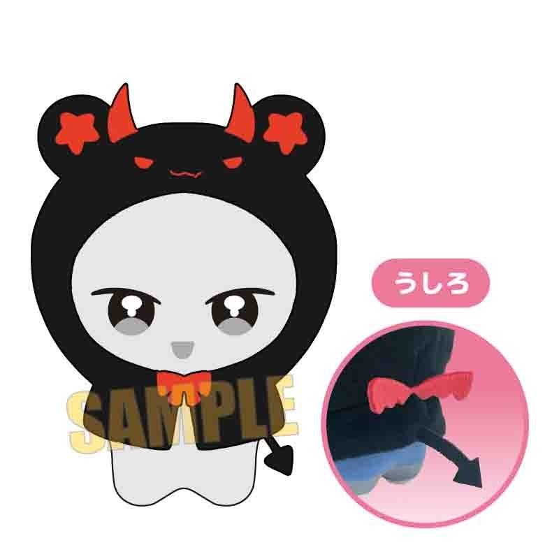 (Goods - Plush Accessory) Odekake! NuiCute Poncho Devil