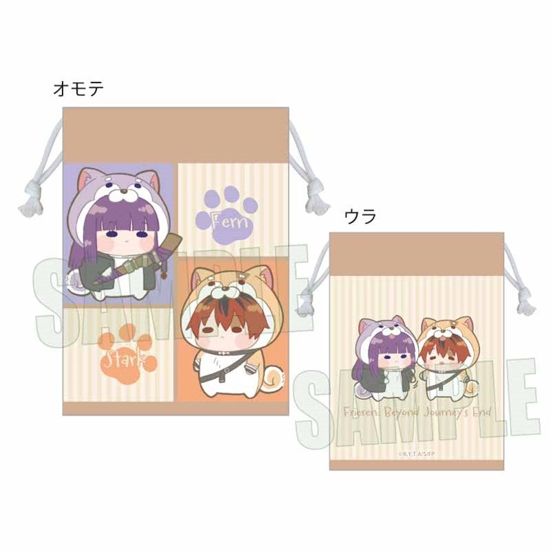 (Goods - Drawstring Pouch) Frieren: Beyond Journey's End Mofumania Drawstring Pouch B