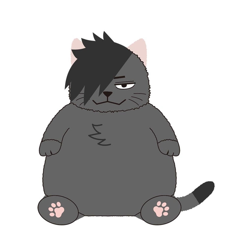 (Goods - Plush) Haikyu!! Neko Kouteikan (Kitty Affirmations) Kuroo Cat