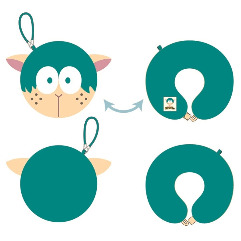 (Goods - Cushion) My Hero Academia Animal Travel Pillow Deku Sheep