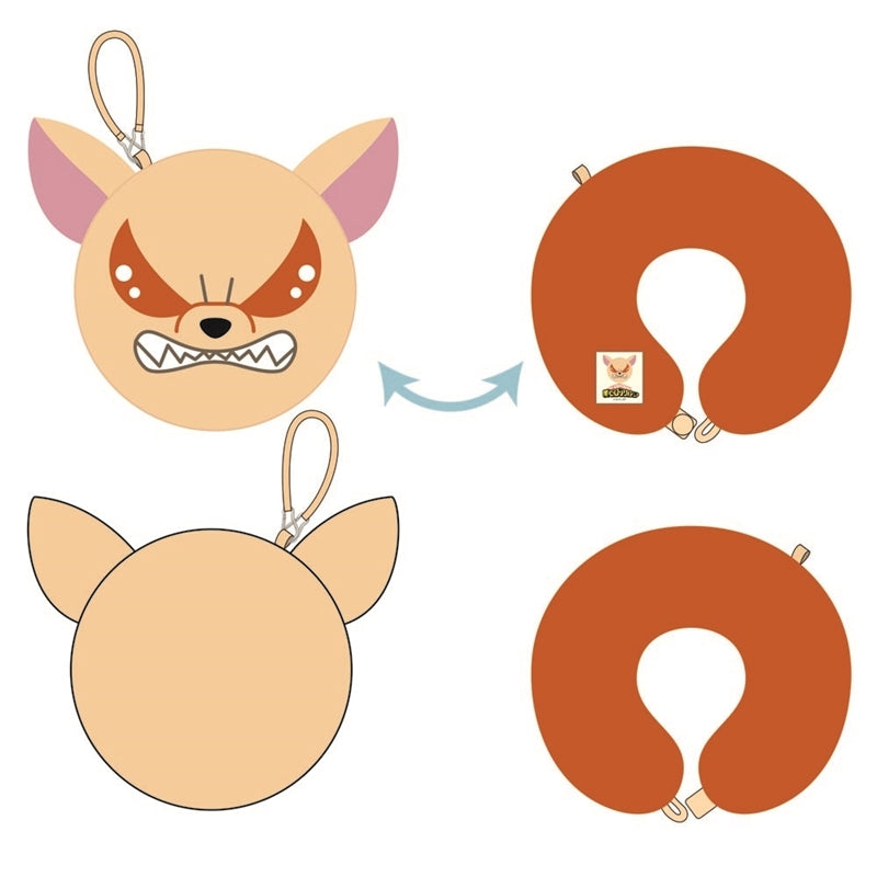 (Goods - Cushion) My Hero Academia Animal Travel Pillow Baku Dog