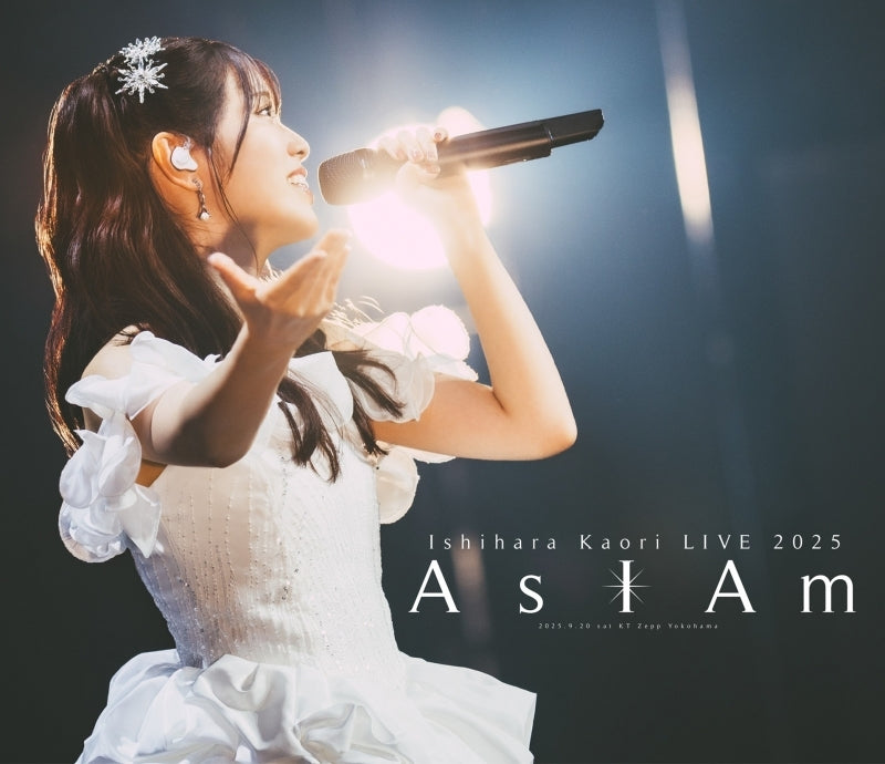 [a](Blu-ray) Kaori Ishihara LIVE 2025 -As I Am- Blu-ray by Kaori Ishihara [Regular Edition]