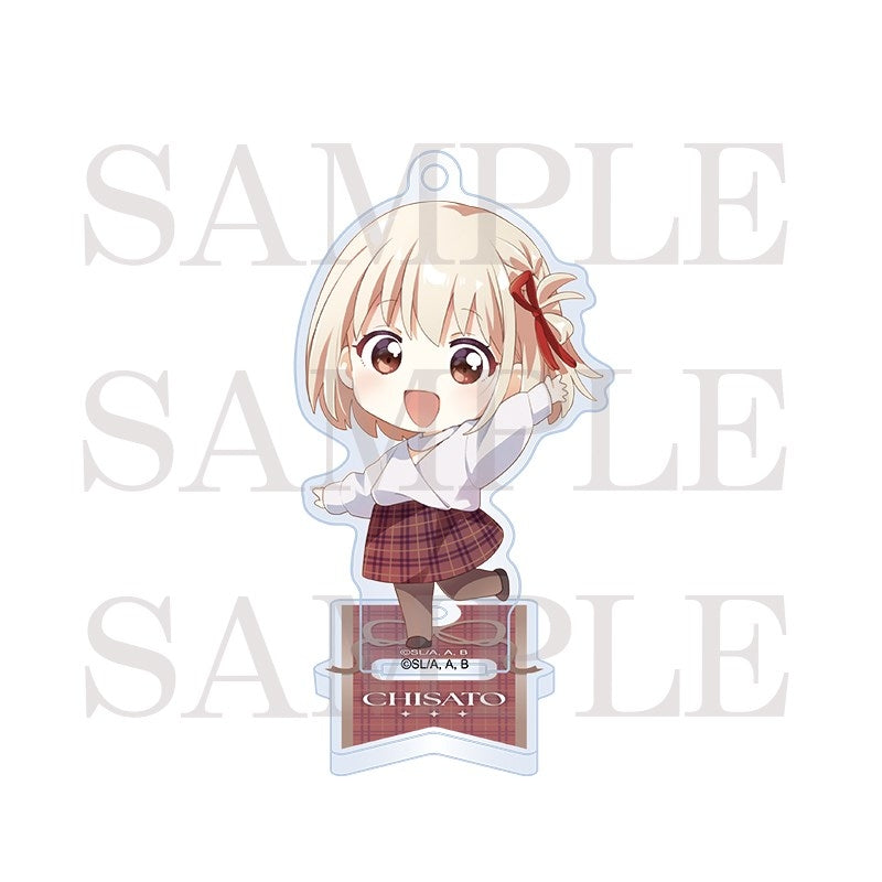 (Goods - Charm) TV Anime Lycoris Recoil Acrylic Charm w/Stand <Chisato Nishikigi Casual>