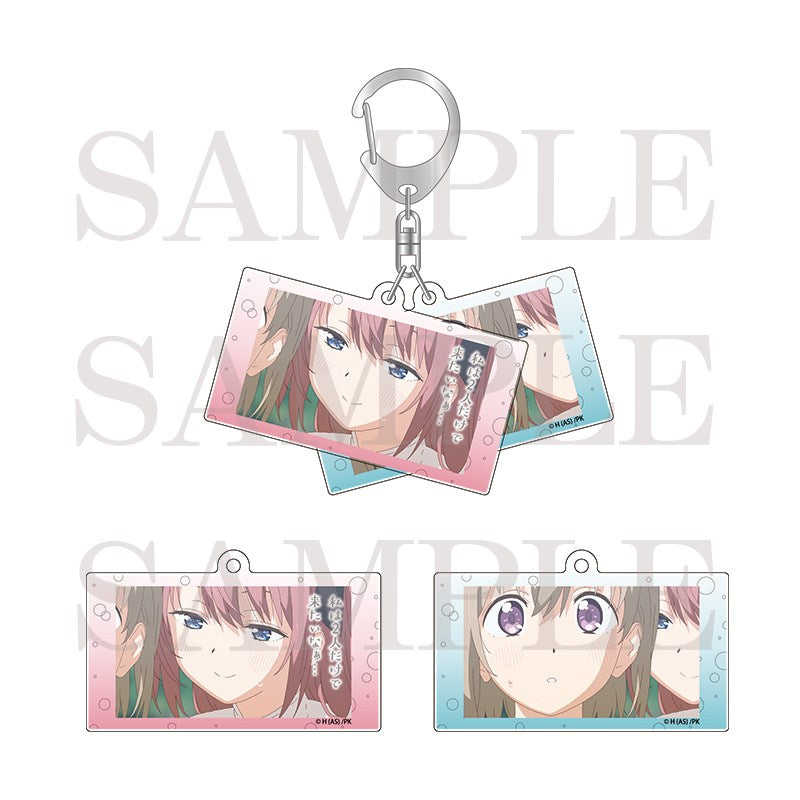 (Goods - Keychain) Kamiina Botan Fully Blossoms When Drunk Slide Acrylic Keychain Ep. 2