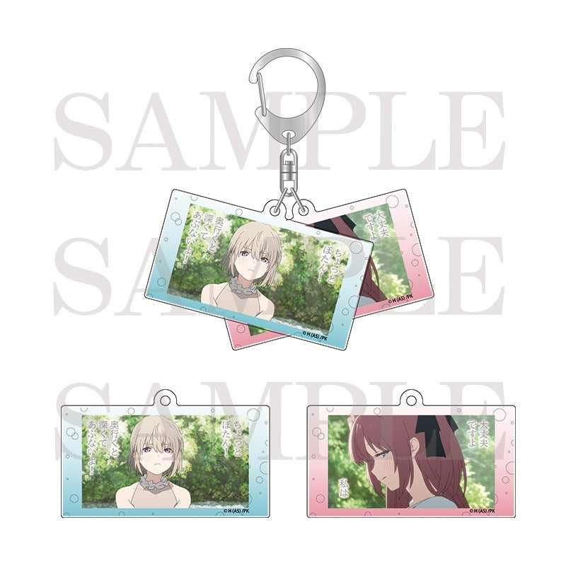 (Goods - Keychain) Kamiina Botan Fully Blossoms When Drunk Slide Acrylic Keychain Ep. 8