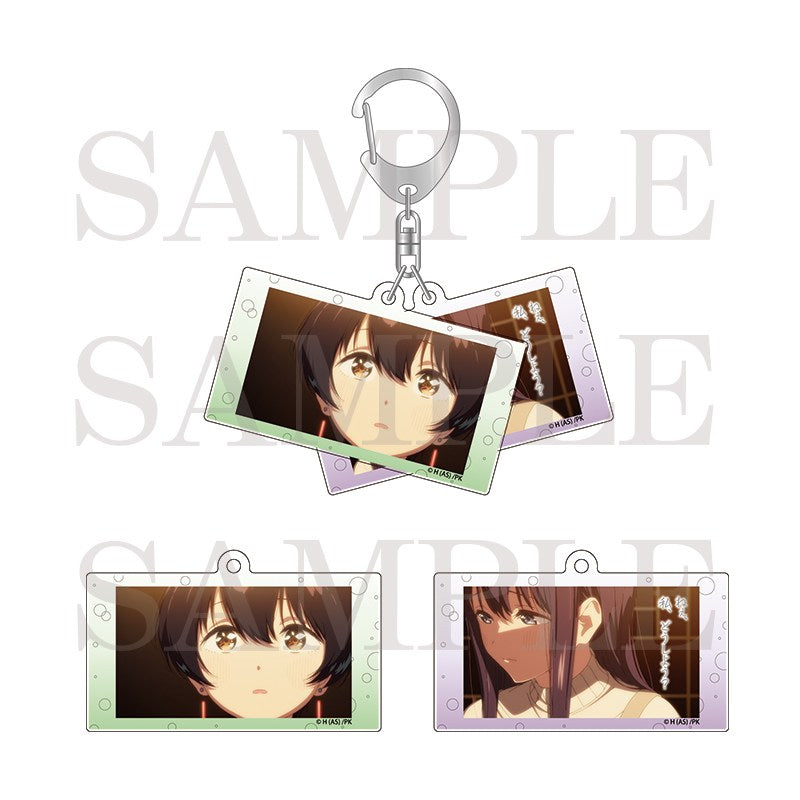 (Goods - Keychain) Kamiina Botan Fully Blossoms When Drunk Slide Acrylic Keychain Ep. 10