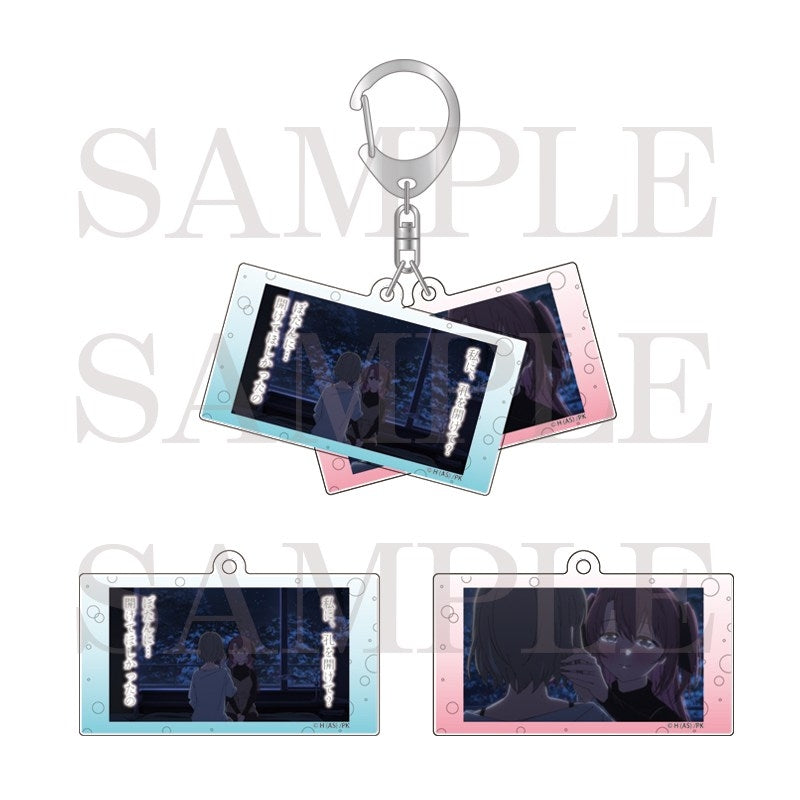 (Goods - Keychain) Kamiina Botan Fully Blossoms When Drunk Slide Acrylic Keychain Ep. 12