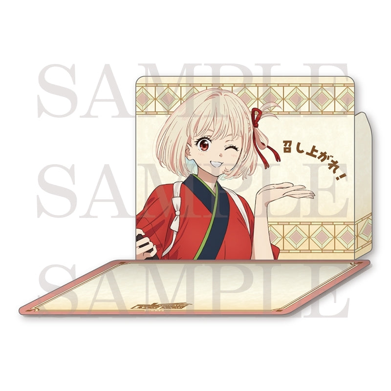(Goods - Placemat) Lycoris Recoil - Meshiagare! Pop Up Placemat Chisato Nishikigi