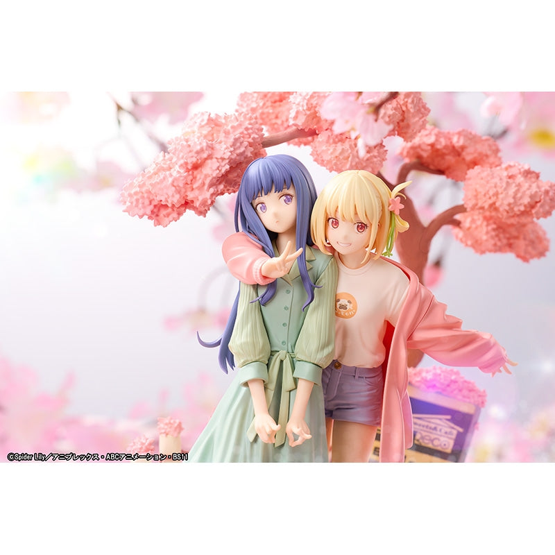 (Bishojo Figure) Lycoris Recoil Chisato Nishikigi & Takina Inoue Spring Ver. Non Scale Figure
