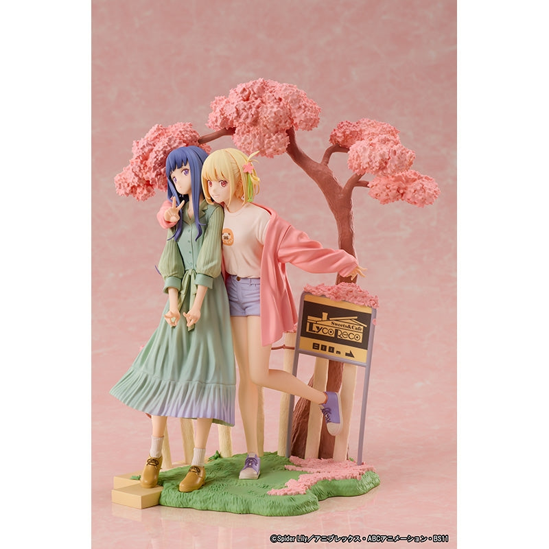 (Bishojo Figure) Lycoris Recoil Chisato Nishikigi & Takina Inoue Spring Ver. Non Scale Figure