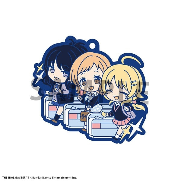 (1BOX=6)(Goods - Strap) THE IDOLM@STER SHINY COLORS Rubber Mascot BuddyColle