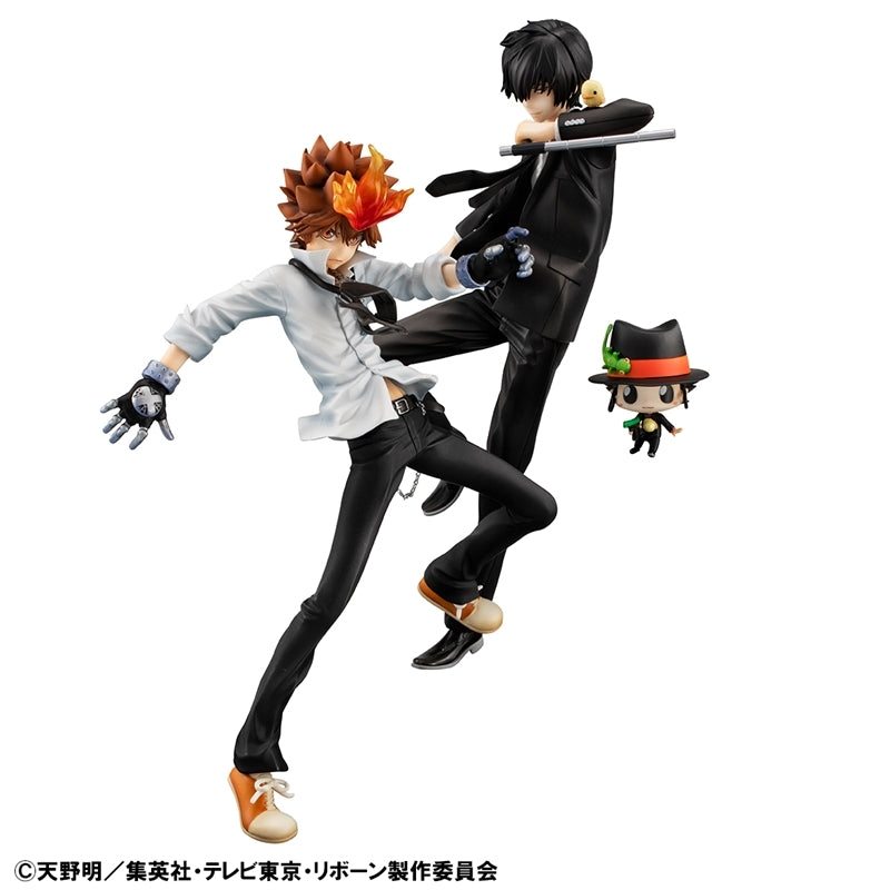 (Figure) G.E.M. Series Reborn! Tsunayoshi Sawada & Kyoya Hibari & Reborn Set Complete Figure (Re-release)