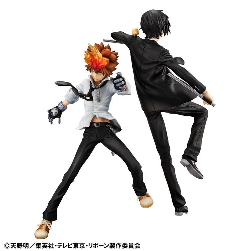 (Figure) G.E.M. Series Reborn! Tsunayoshi Sawada & Kyoya Hibari & Reborn Set Complete Figure (Re-release)