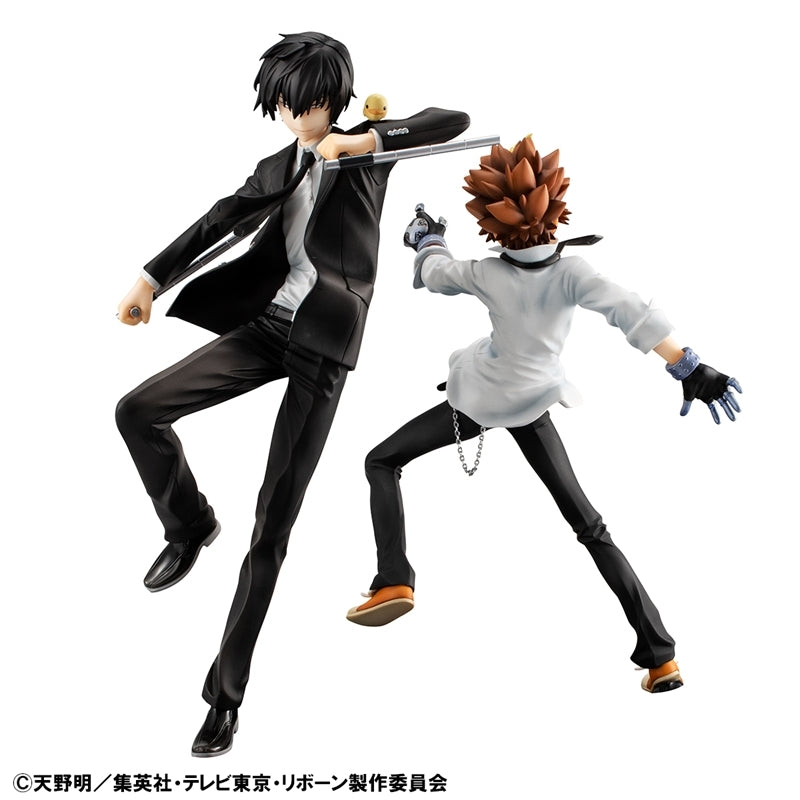 (Figure) G.E.M. Series Reborn! Tsunayoshi Sawada & Kyoya Hibari & Reborn Set Complete Figure (Re-release)