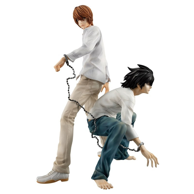 (Figure) DEATH NOTE G.E.M. Series Light Yagami & L (Re-release)