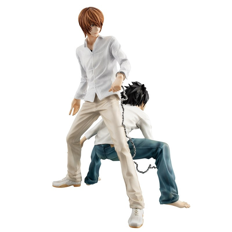 (Figure) DEATH NOTE G.E.M. Series Light Yagami & L (Re-release)