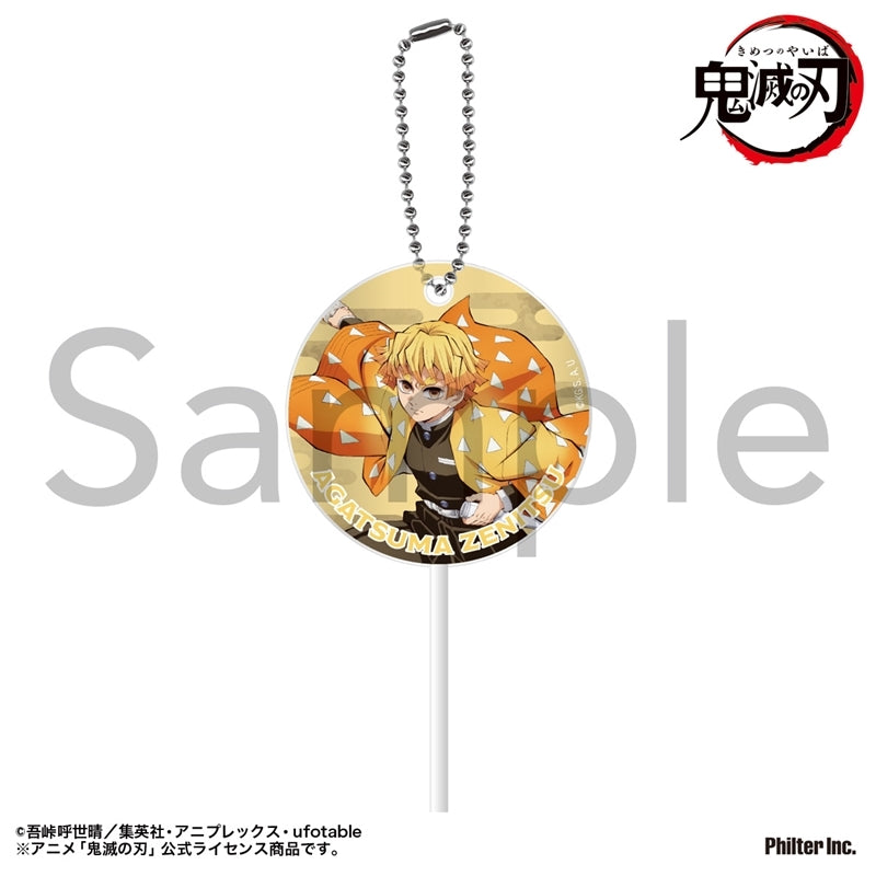 (Goods - Keychain) TV Anime Demon Slayer: Kimetsu no Yaiba Lollipop Keychain Zenitsu Agatsuma