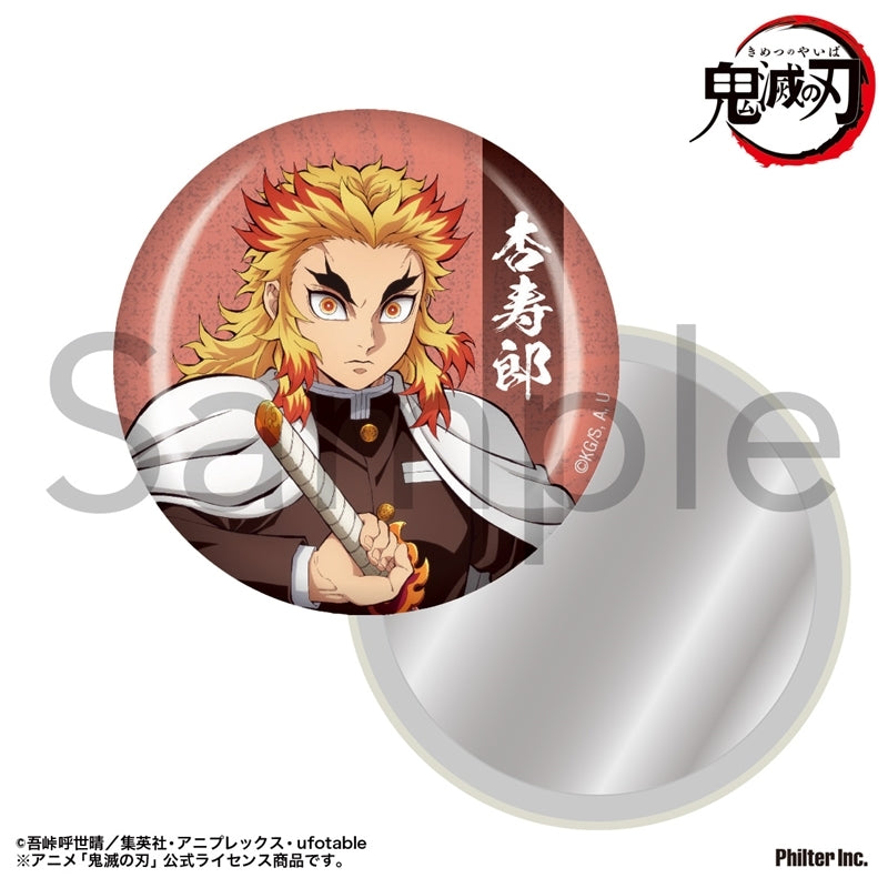 (Goods - Mirror) TV Anime Demon Slayer: Kimetsu no Yaiba Tin Mirror Kyojuro Rengoku