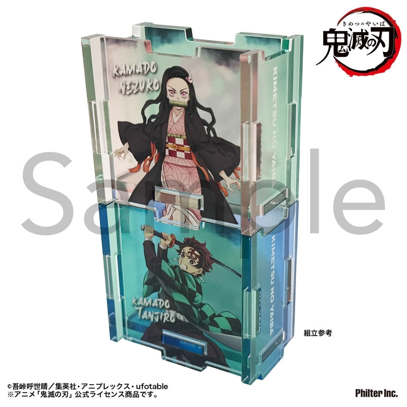 (Goods - Container) TV Anime Demon Slayer: Kimetsu no Yaiba Acrylic Container Tanjiro Kamado & Nezuko Kamado