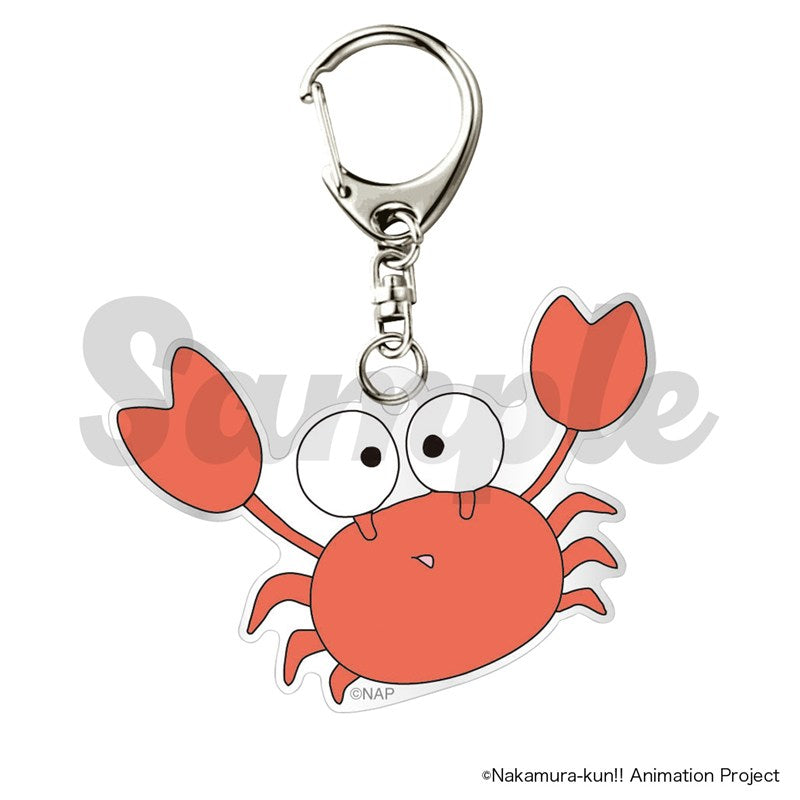 (Goods - Keychain) TV Anime Go for It, Nakamura! Crab Keychain