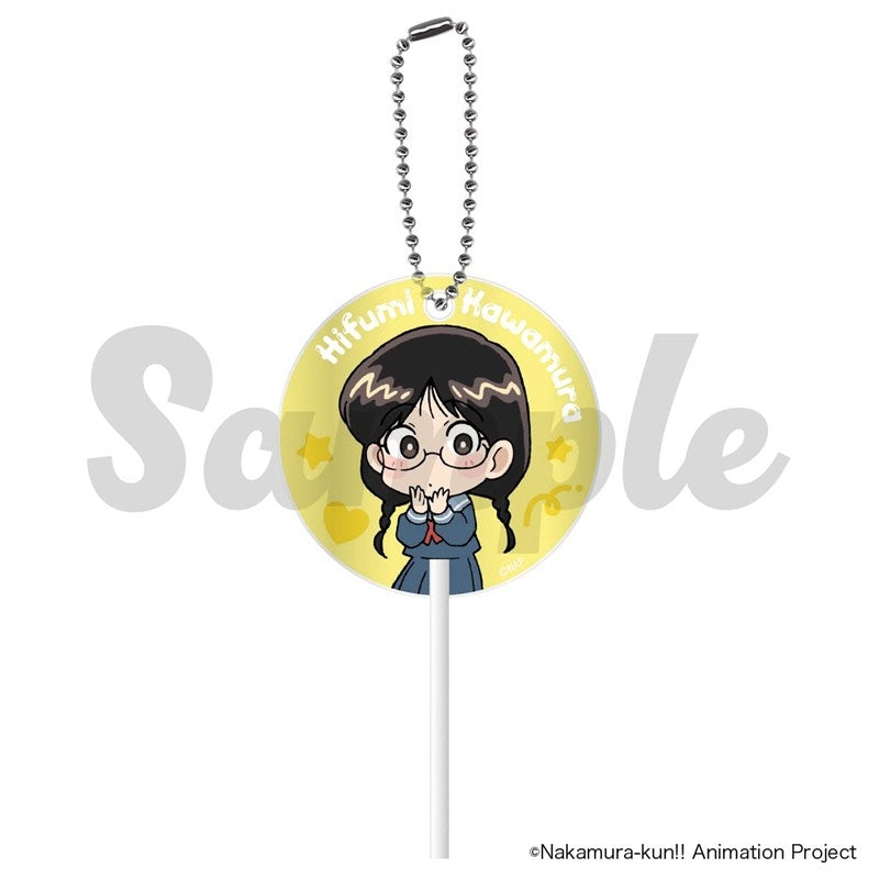(Goods - Keychain) TV Anime Go for It, Nakamura! Lollipop Keychain Hifumi Kawamura