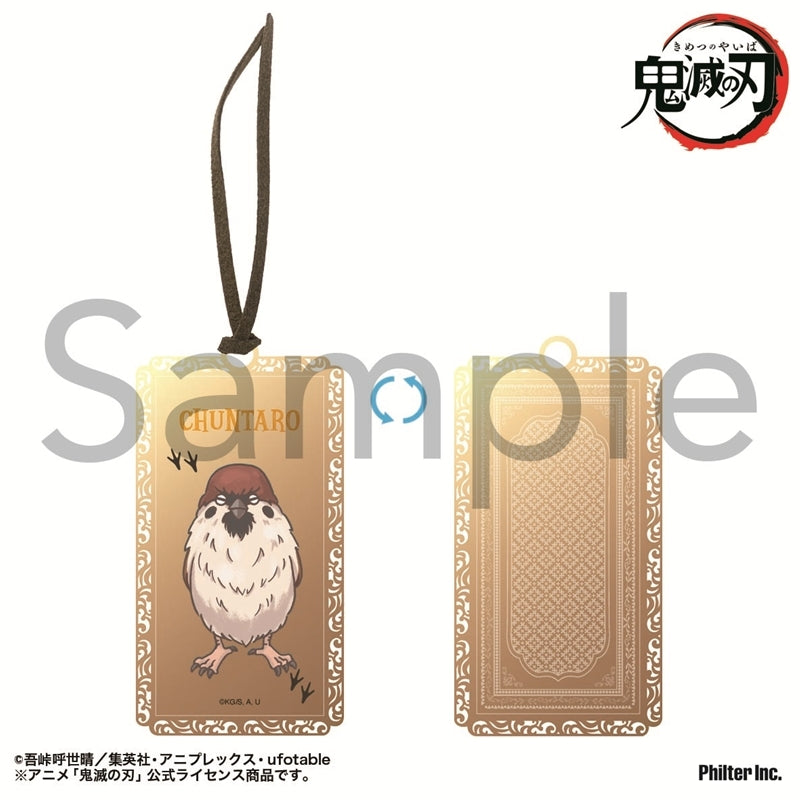 (Goods - Bookmark) Demon Slayer: Kimetsu no Yaiba Anime Golden Bookmark Chuntaro