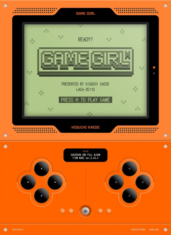(Album) GAME GIRL by Kaede Higuchi [First Run Limited Edition]