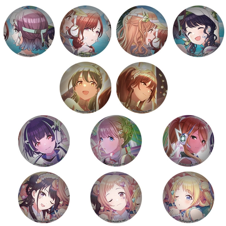 [※Blind](Goods - Badge) THE IDOLM@STER SHINY COLORS Song for Prism Itoshiki Hibi / Fading Stars / Future Transit / KoiKyun! RandomButton Badge (12 Types/Random)