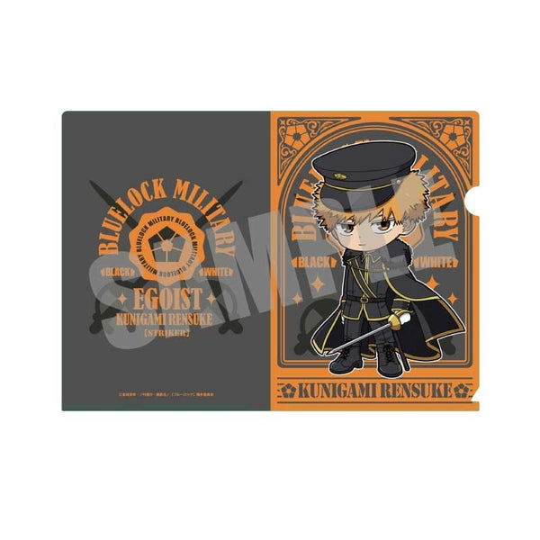 (Goods - Clear File) Blue Lock A5 Clear File Rensuke Kunigami MILITARY ver.