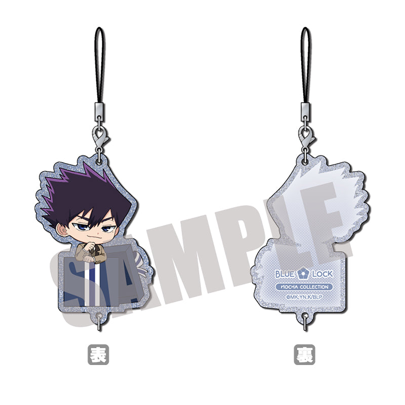 (Goods - Keychain) Blue Lock Glitter Chain Collection Tabito Karasu MOCHA ver.