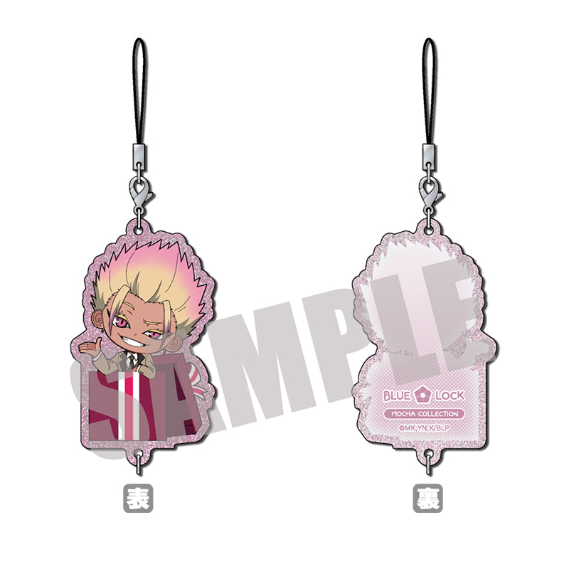 (Goods - Keychain) Blue Lock Glitter Chain Collection Ryusei Shido MOCHA ver.