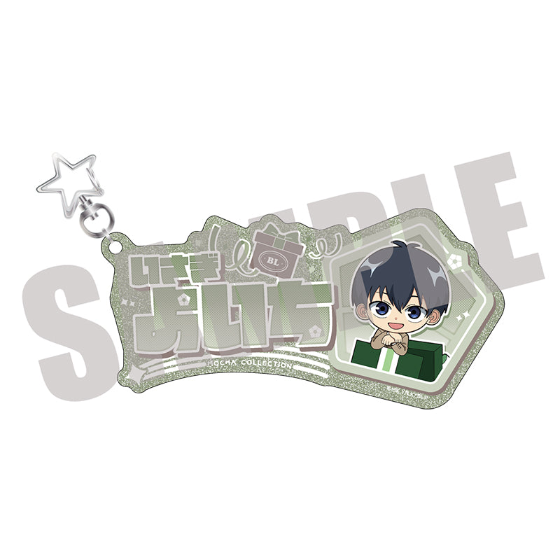 (Goods - Keychain) Blue Lock Onamae Keychain Yoichi Isagi MOCHA ver.