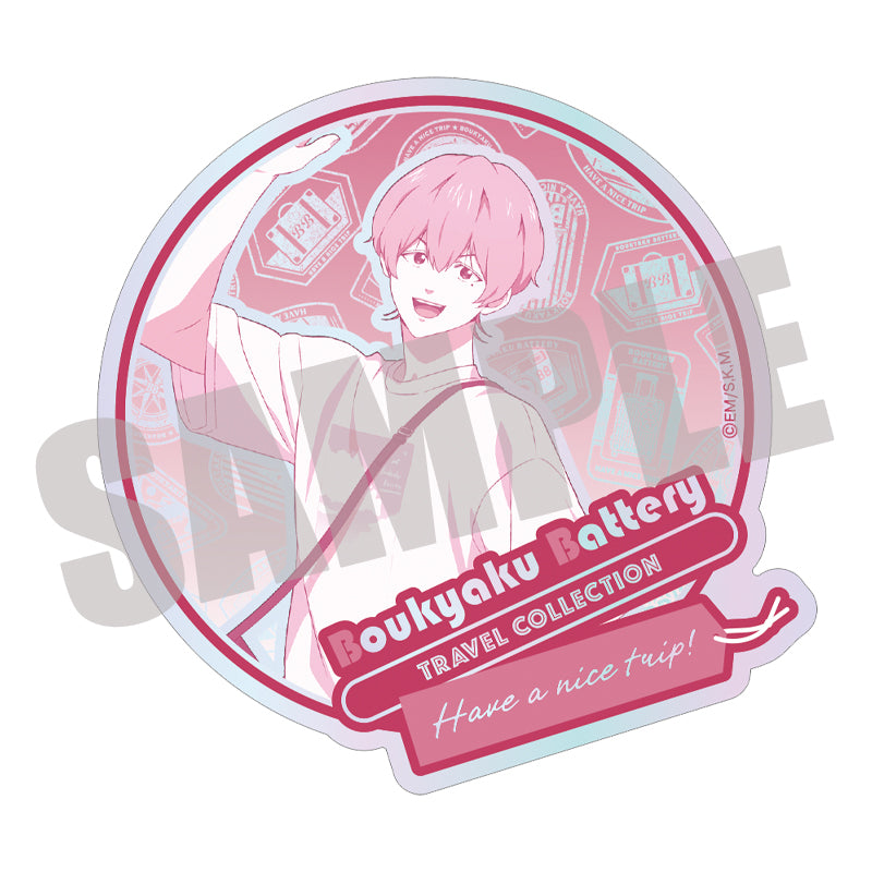 (Goods - Sticker) Oblivion Battery Iridescent Die-cut Sticker Kei Kaname TRAVEL ver.