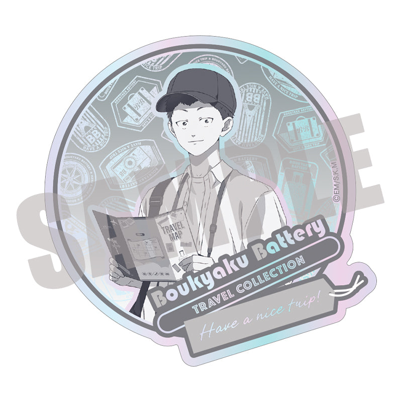 (Goods - Sticker) Oblivion Battery Iridescent Die-cut Sticker Taro Yamada TRAVEL ver.