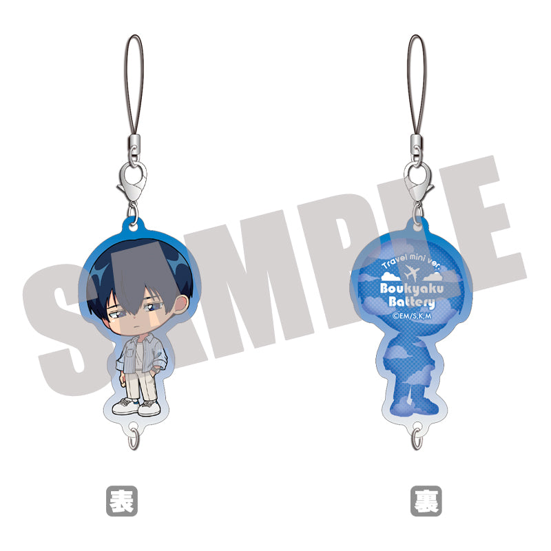 (Goods - Strap) Oblivion Battery Chain Collection Haruka Kiyomine Travel mini ver.