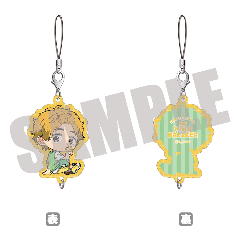 (Goods - Keychain) WIND BREAKER Chain Collection Akihiko Nirei STUFFED TOY ver.