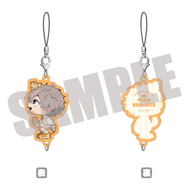(Goods - Keychain) WIND BREAKER Chain Collection Choji Tomiyama STUFFED TOY ver.