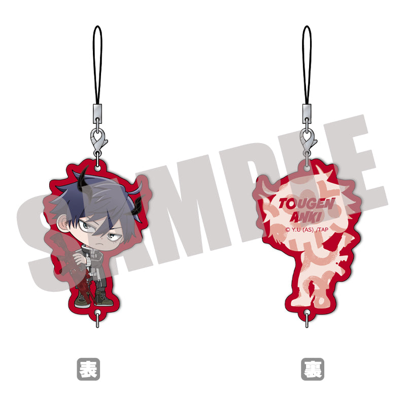 (Goods - Keychain) Tougen Anki Chain Collection Shiki Ichinose BATTLE ver.