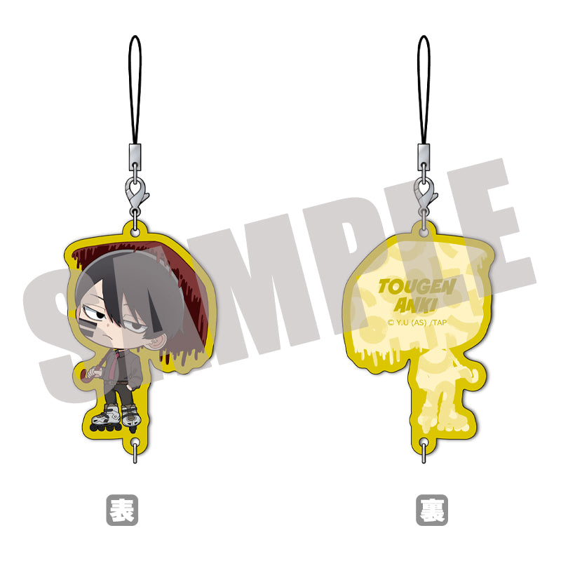 (Goods - Keychain) Tougen Anki Chain Collection Naito Mudano BATTLE ver.