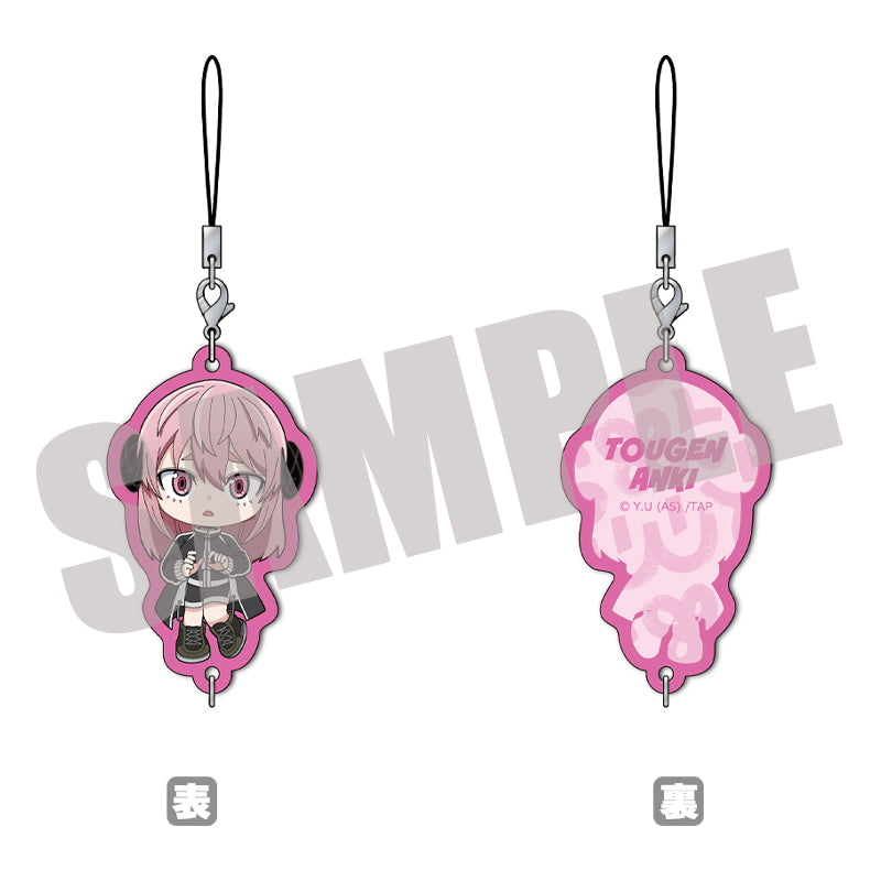 (Goods - Keychain) Tougen Anki Chain Collection Homare Byobugaura BATTLE ver.