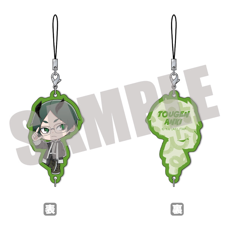 (Goods - Keychain) Tougen Anki Chain Collection Juji Yusurube BATTLE ver.